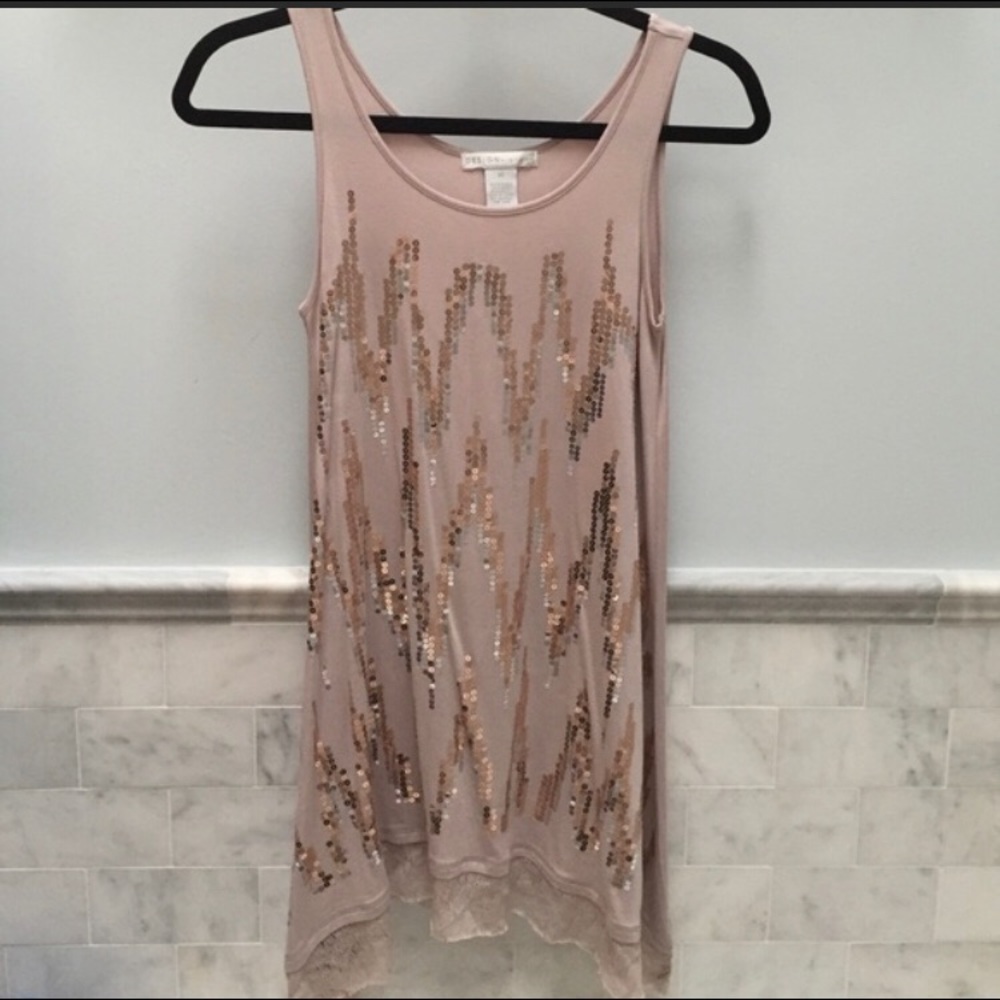 Beautiful Tunic Sequin Top